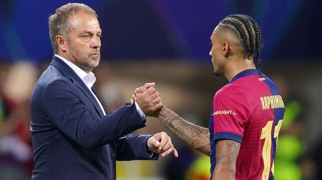Rõ khả năng ra sân của Raphinha trước Dortmund