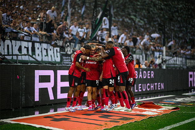 Bayer Leverkusen trở thành thế lực đáng gờm tại Bundesliga