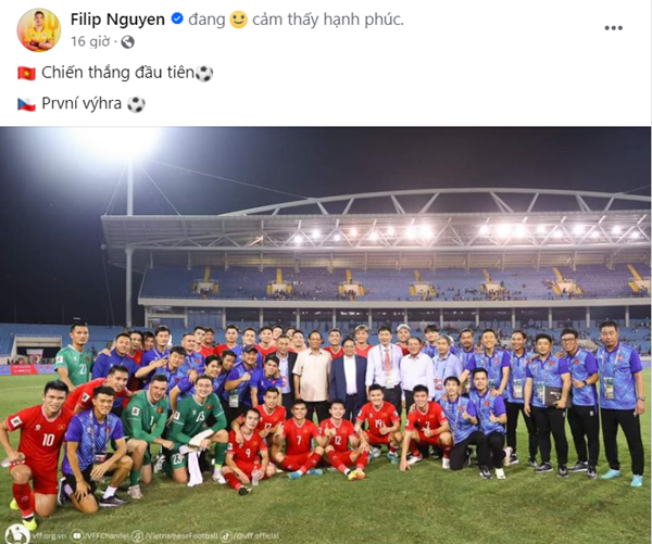 Ảnh bài viết Dự bị cho Văn Lâm, Nguyễn Filip phản ứng bất ngờ