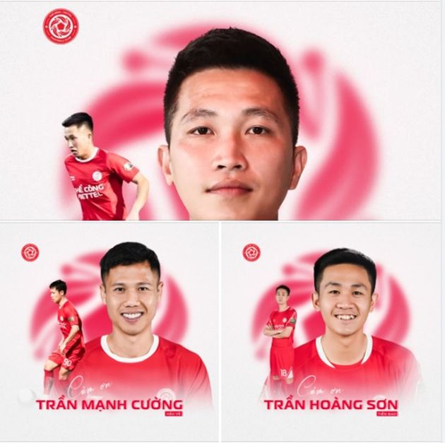 Ảnh bài viết Thể Công Viettel cùng lúc chia tay 3 cầu thủ