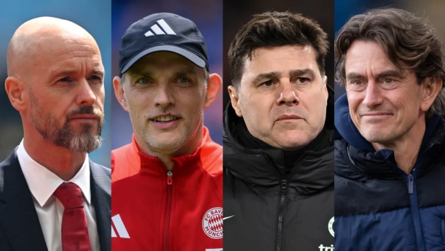 Ten Hag ở đâu khi so với các ứng viên thay thế ông?