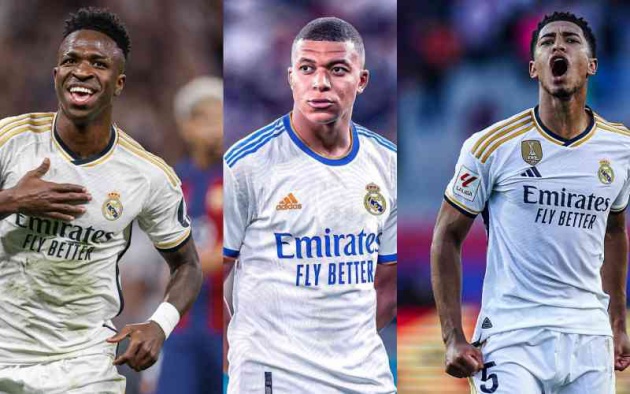 Ảnh bài viết 3 cách để Real xếp đội hình với Mbappe