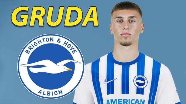 Tân binh Gruda sẽ mang lại điều gì cho Brighton?