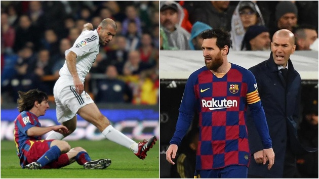 Messi khẳng định chỉ xin áo đấu của Zidane