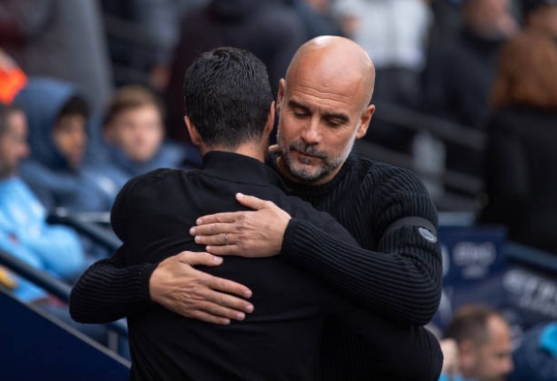Ảnh bài viết Pep tuyên chiến với Arteta sau bình luận tiêu cực nhằm vào Man City