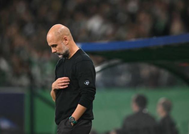 Guardiola nhận chỉ trích vì để 1 cầu thủ ra sân trận thua Sporting