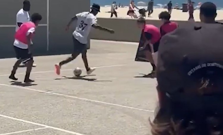 Ảnh bài viết Mainoo thể hiện kỹ thuật kinh ngạc ở Mỹ