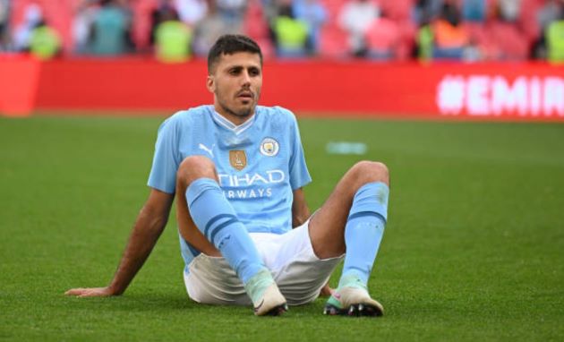 Ảnh bài viết Man City tiếp tục đón tin dữ từ Rodri