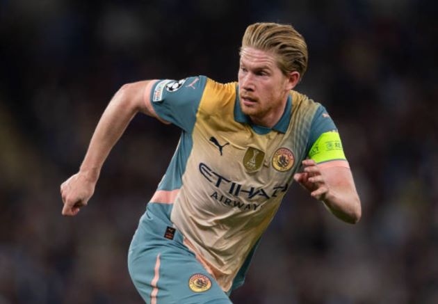 Ảnh bài viết Sau Rodri, Guardiola thêm đau đầu với chấn thương De Bruyne