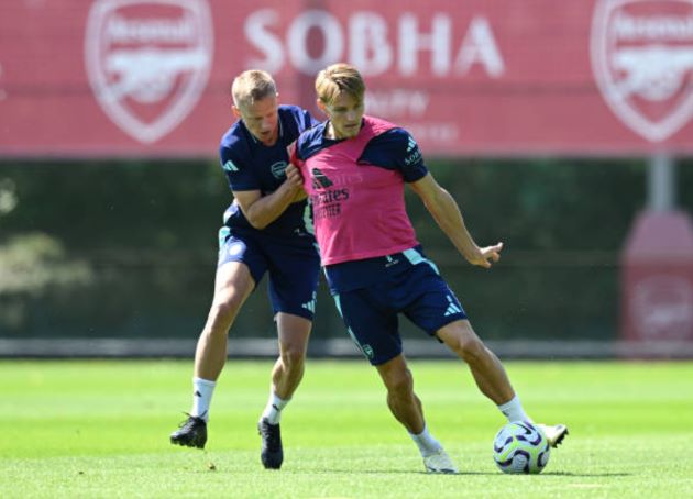 Ảnh bài viết Arteta báo tin dữ về Odegaard và Zinchenko
