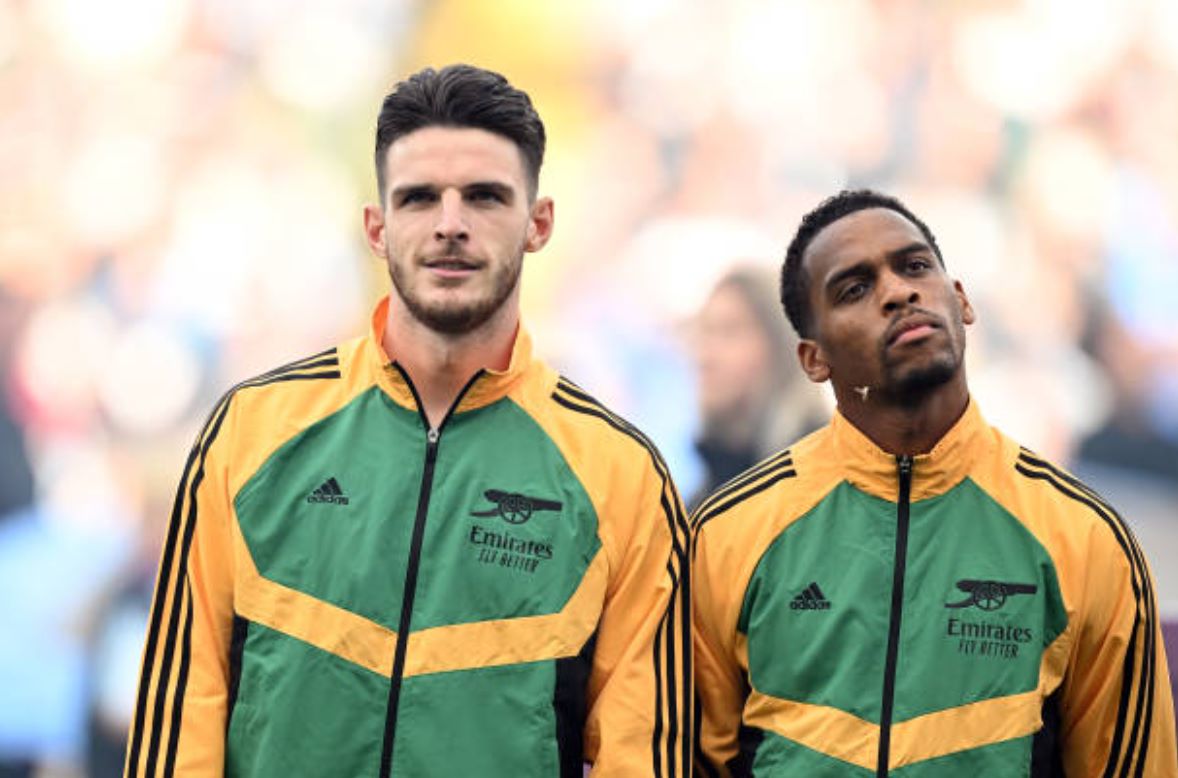 Ảnh bài viết Rice lỡ trận Tottenham, Arteta nhận tín hiệu từ Timber 