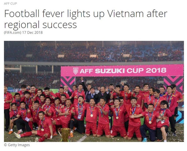 FIFA: 'Đây là kỷ nguyên thành công chưa từng có của bóng đá Việt Nam' - Bóng Đá