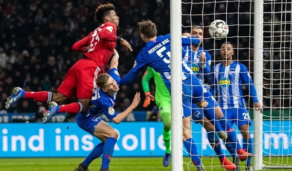 Cận cảnh Bayern giành chiến thắng kịch tính trước Hertha Berlin - Bóng Đá