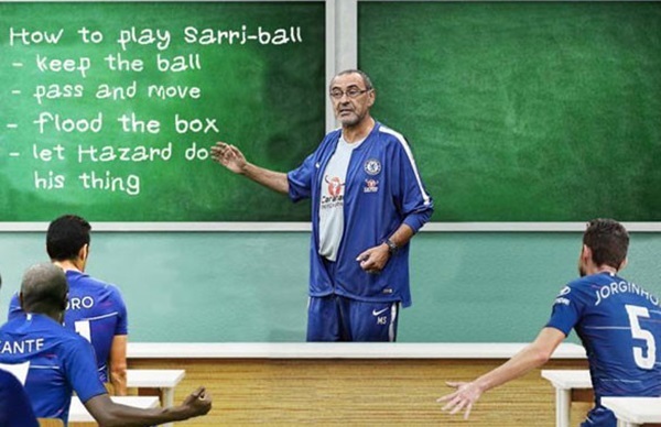 Chelsea thất bại vì 'Sarri-ball quá khó để hiểu' - Bóng Đá