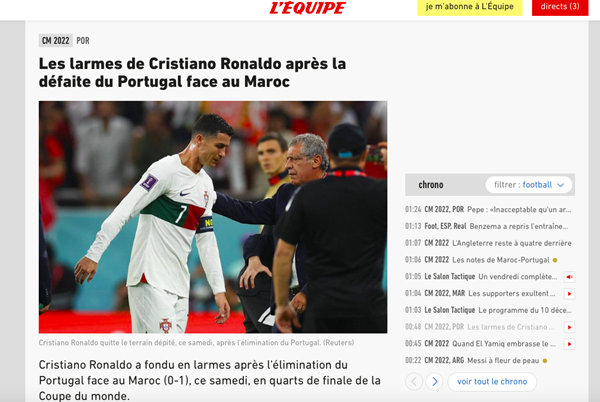 Truyền thông thế giới nói gì về thất bại của Bồ Đào Nha - Bóng Đá