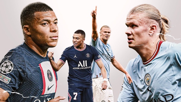 Mbappe và Haaland đều sở hữu tài săn bàn ấn tượng. Ảnh: Reuters.