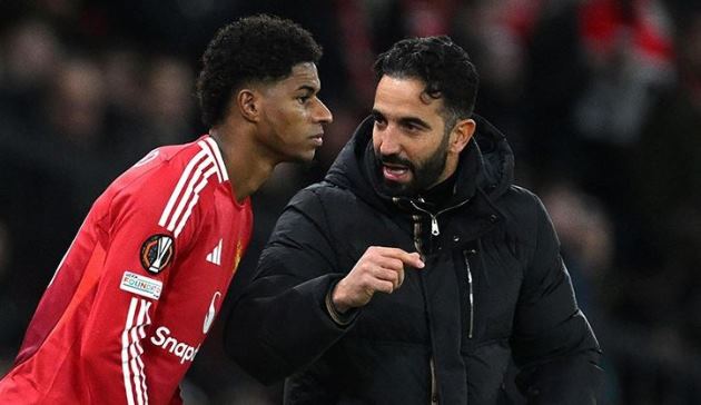 Ảnh bài viết Ruben Amorim phá vỡ im lặng về tương lai Marcus Rashford