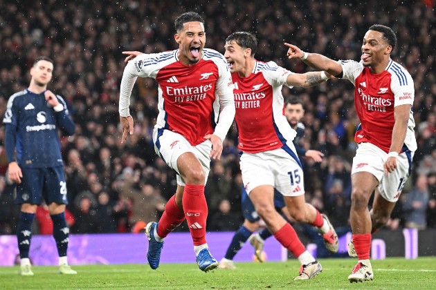 Những con số cho thấy sự áp đảo trong tấn công của Arsenal trước Man United