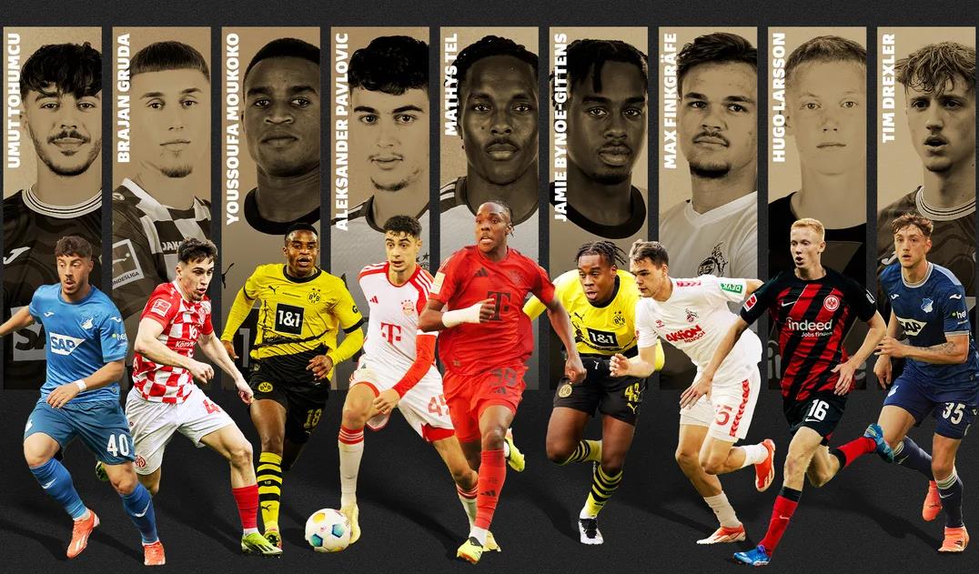 Ảnh bài viết 9 cầu thủ Bundesliga được đề cử giải Golden Boy 2024