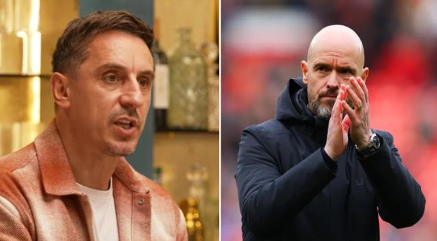 Ảnh bài viết Gary Neville chỉ trích sai lầm tai hại của Ten Hag