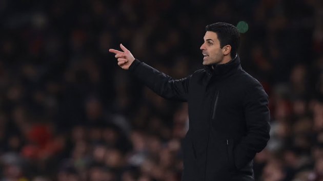 Mikel Arteta: "Arsenal áp đảo hoàn toàn"