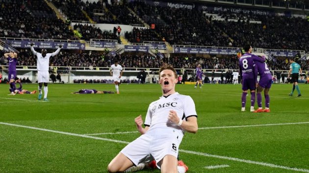 5 điểm nhấn Fiorentina 0-3 Napoli: McTominay tỏa sáng; De Gea lẻ loi