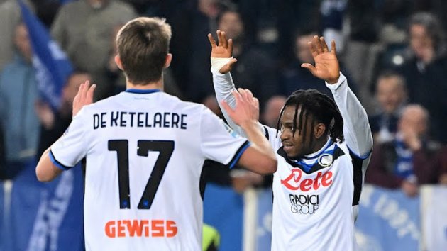 Atalanta đè bẹp Empoli nhờ Lookman; Juventus vào top 4