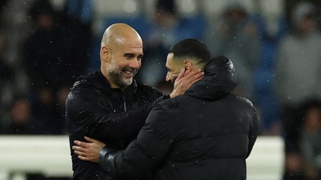 Guardiola không hối tiếc sau trận thua Liverpool của Man City
