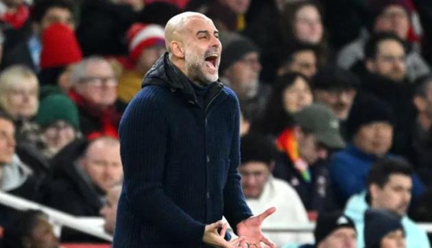 Pep Guardiola nổi giận sau thất bại thảm hại của Man City trước Arsenal