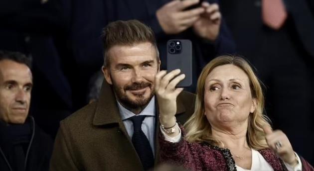 Huyền thoại trở về: Beckham theo dõi PSG thua sát nút Liverpool