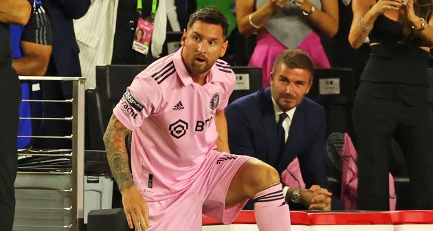 Messi nhiều lần thách thức chủ tịch David Beckham
