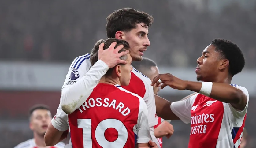 Chấm điểm Arsenal: Trossard ấn tượng; Hàng thủ sáng chói