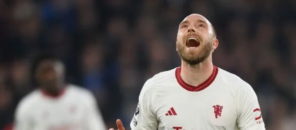 Eriksen đã có mùa giải khó khăn ở M.U.