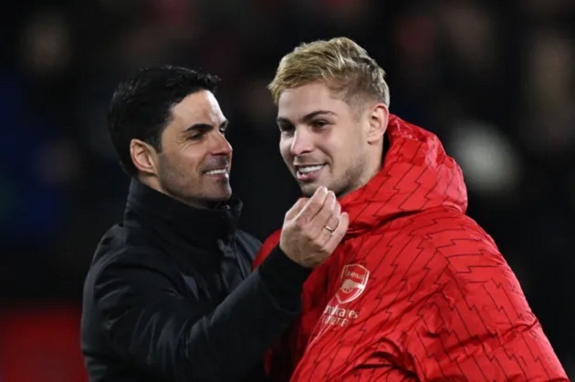 Ảnh bài viết Loại bỏ Smith Rowe, Arteta giống Pep hơn Wenger