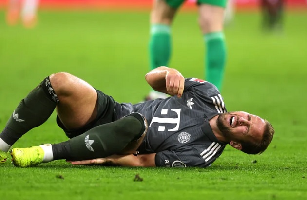 Chấn thương của Harry Kane trong trận gặp Bayer Leverkusen tệ đến mức nào?