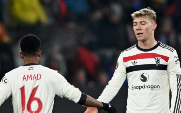 Ảnh bài viết Amad Diallo gửi thông điệp đến Hojlund trước đại chiến MU - Man City