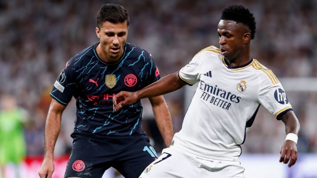 Tỷ lệ thắng sát sao của Vinicius so với Rodri ở FIFA The Best