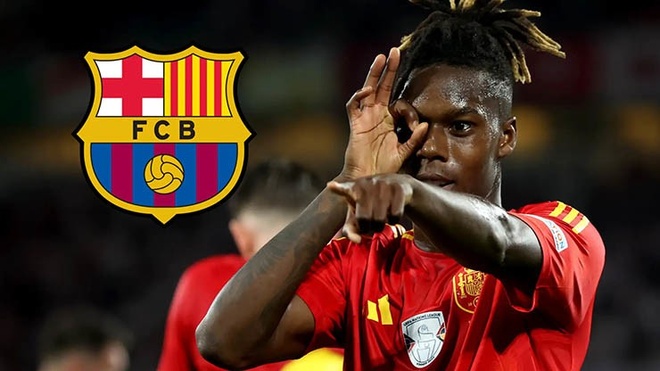 Ảnh bài viết Barca tuyên bố sẵn sàng nổ bom tấn, kể cả Nico Williams