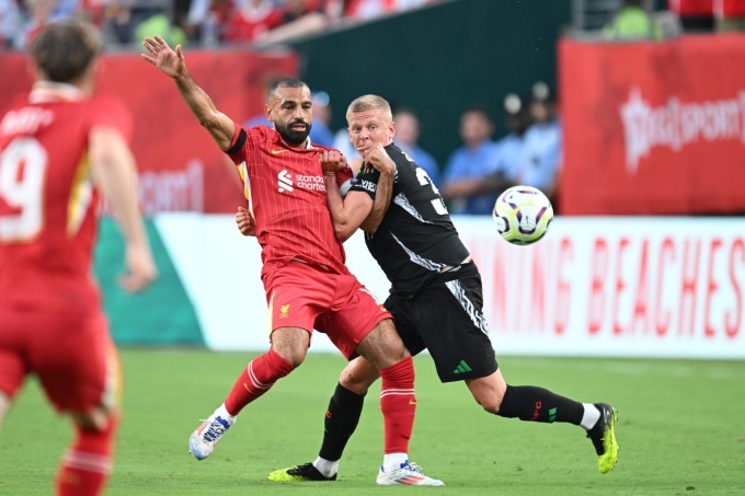 Ảnh bài viết 5 điểm nhấn Liverpool 2-1 Arsenal: Bất ngờ Salah; Dấu chấm hết cho Zinchenko