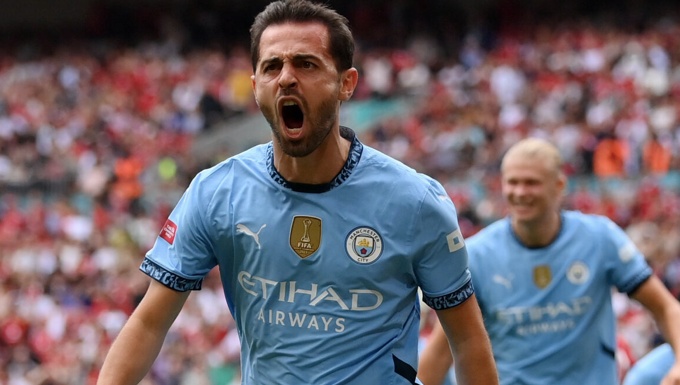 Ảnh bài viết 'Bernardo Silva khiến cầu thủ Man Utd khiếp sợ'
