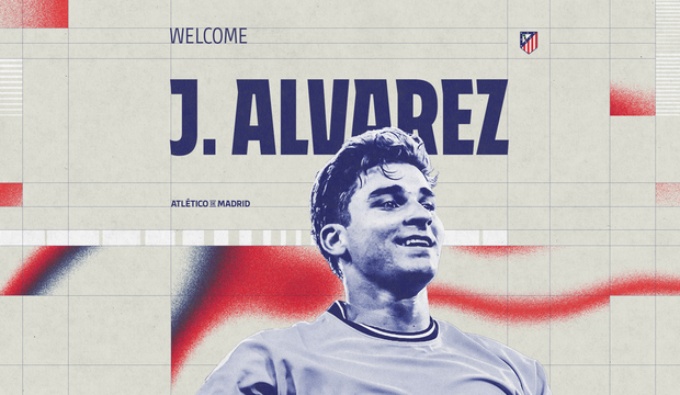 Ảnh bài viết CHÍNH THỨC! Bom tấn Julian Alvarez đã nổ, giá kỷ lục 95 triệu euro tới Atletico