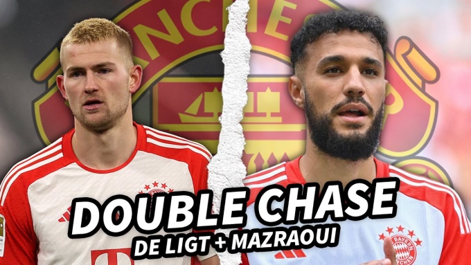 Ảnh bài viết 'Cạn lời' cú đúp thương vụ De Ligt - Mazraoui tới Man Utd