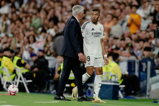Lo ngại chấn thương của Kylian Mbappe
