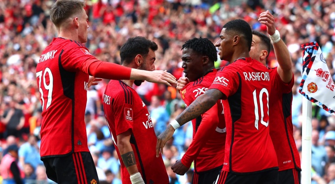 CHÍNH THỨC! Man Utd công bố đội hình dự Europa League: Bất ngờ Malacia; Chấm dứt Casemiro