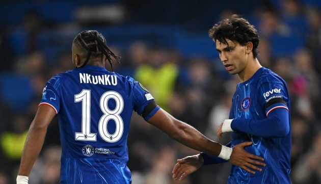 Tại sao Nkunku tức giận với Felix khi Chelsea thua Ipswich?