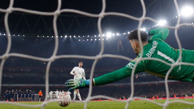 5 điểm nhấn Arsenal 1-1 (pen: 3-5) Man Utd: Bayindir quá hay; Hàng công bất lực