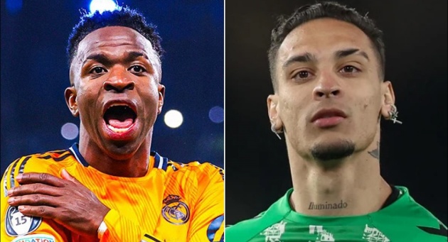 Rời MU, Antony vượt Vinicius ở La Liga