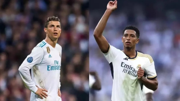 Ronaldo "tiên tri" thẻ đỏ của Bellingham từ 7 năm trước