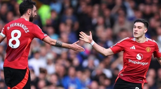 5 điểm nhấn Everton 2-2 Man Utd: VAR và Fernandes cứu Quỷ đỏ; Hơn cả tệ hại