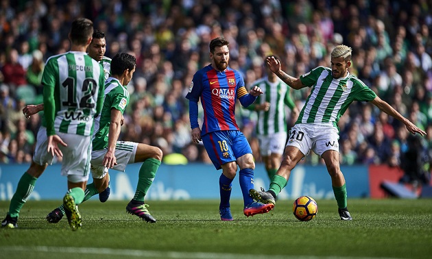 Hòa Betis, Barca dâng chức vô địch cho Real - Bóng Đá